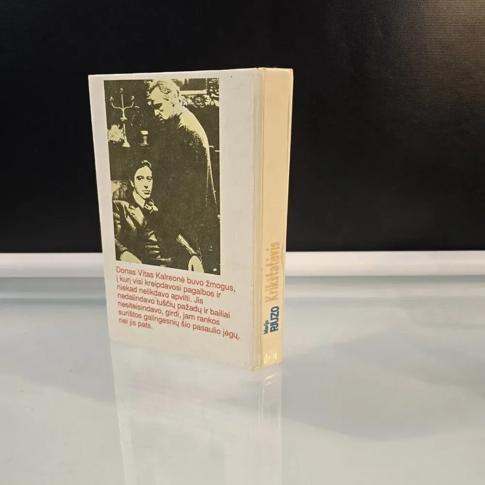 Marijo Pjuzo Krikštatėvis /Godfather Book In Lithuanian Language Vintage 1991 HC